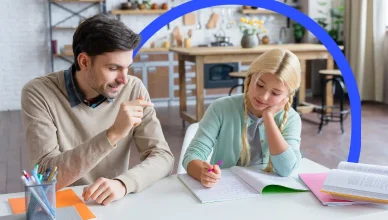 Cours de maths au collège à Blois