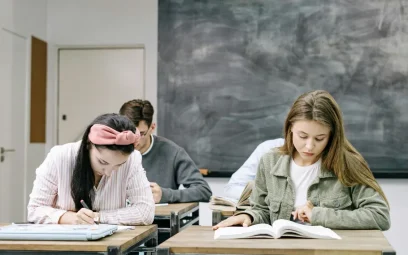 Une épreuve anticipée Bac de mathématiques en Première à Blois